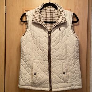 Reversible sleeveless vest Size Medium